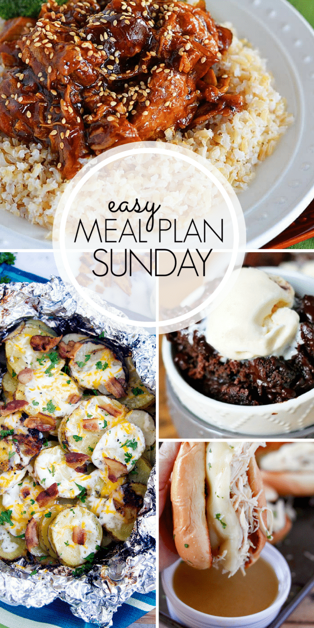 Easy Meal Plan Sunday {Week 99} Delicious ideas to make meal planning easy this week! MissintheKitchen.com