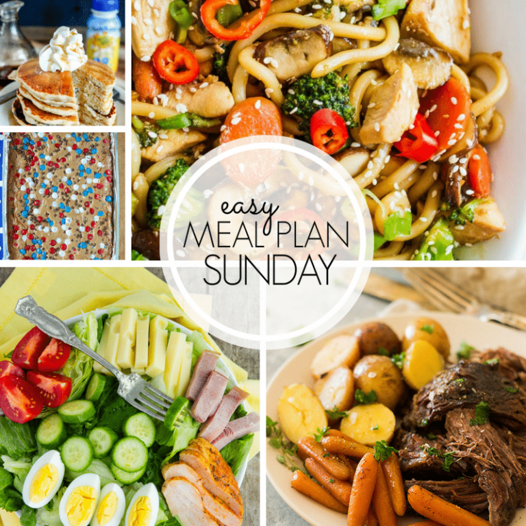 Easy Meal Plan Sunday {Week 102}