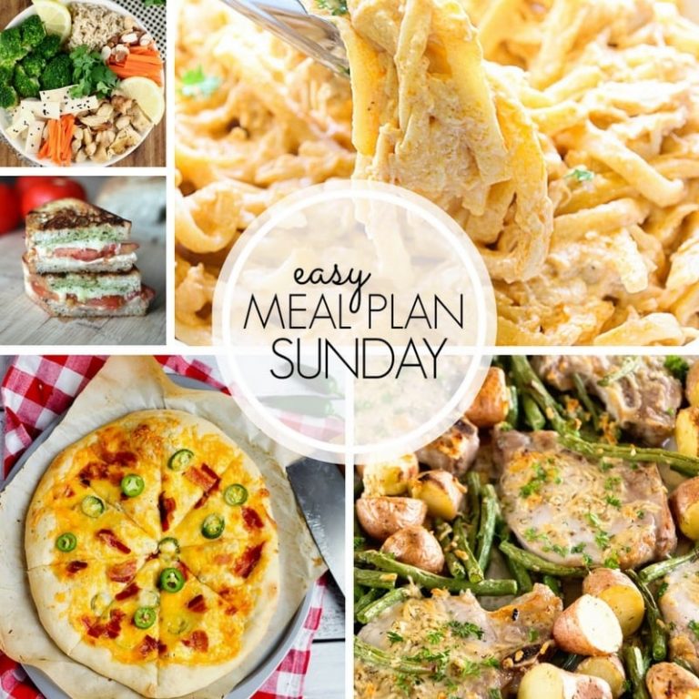 Easy Meal Plan Sunday {Week 103}