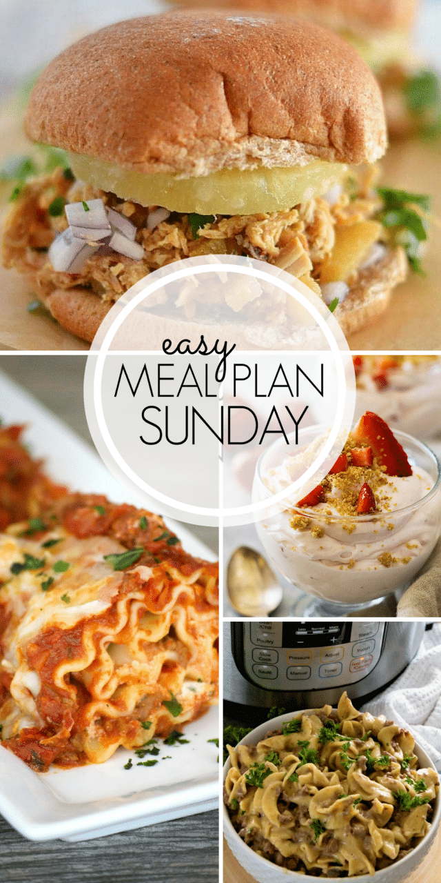 Easy Meal Plan Sunday {Week 101} Includes my Zesty Taco Bake and More! From MissintheKitchen.com