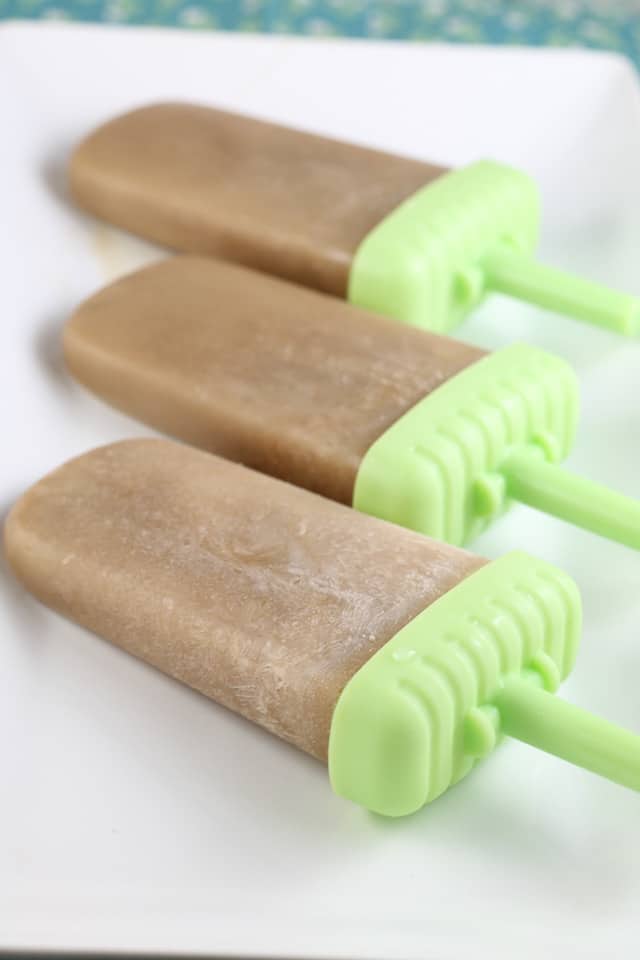 Recipe for Mocha Popsicles from MissintheKItchen.com #Sponsored by Nielsen- Massey Vanillas