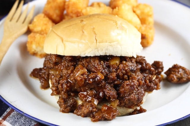 Dr Pepper Barbecue Sloppy Joes