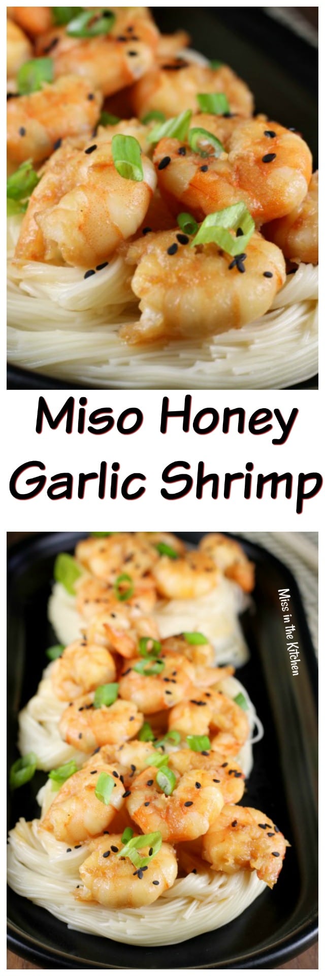 Miso Honey Garlic Shrimp Recipe ~ Simple dinner that is perfect for entertaining and easy enough for any night of the week. #AD #HemisFares @Kroger
