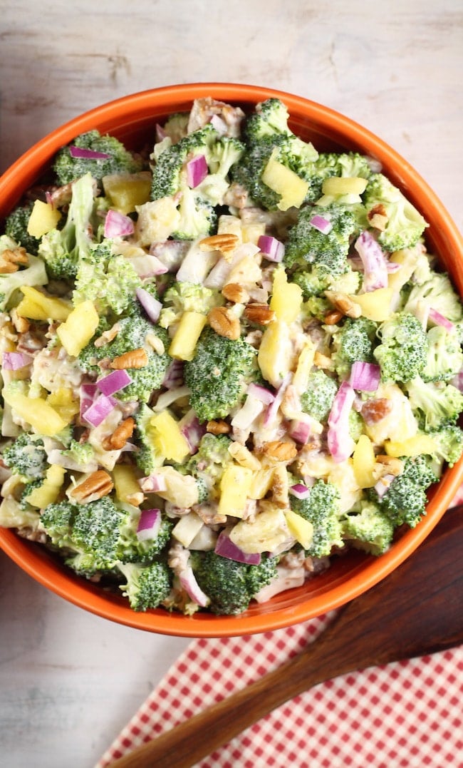 Broccoli Pineapple Salad