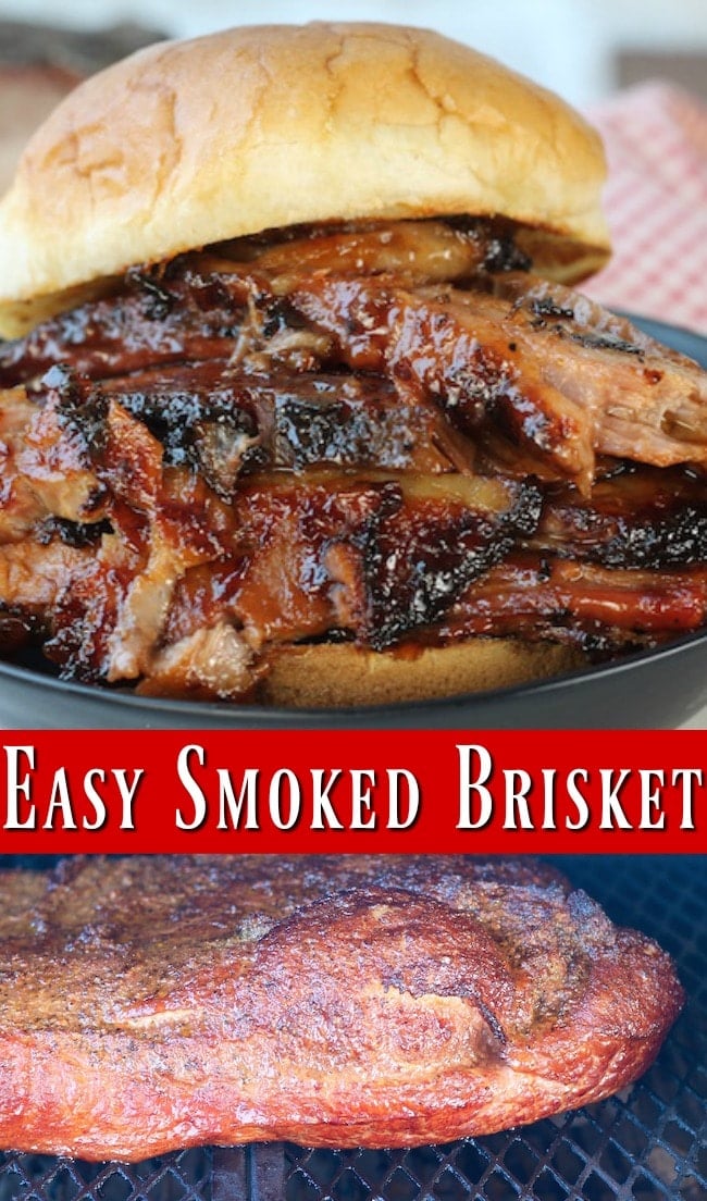 Easy Smoked Brisket Recipe