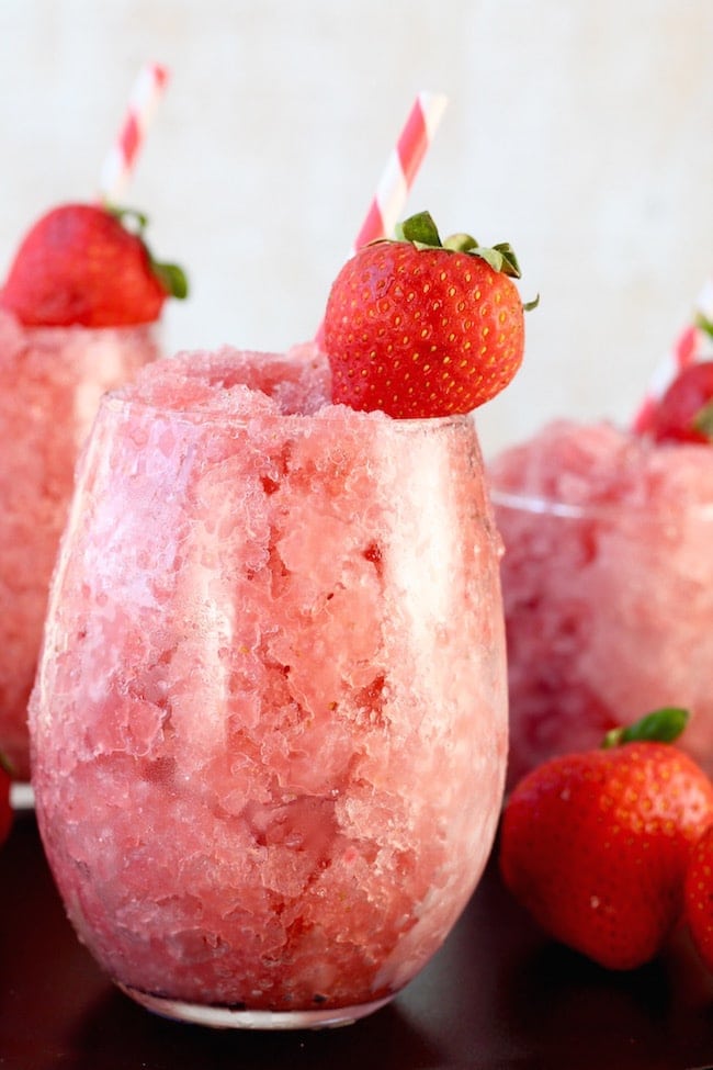 Strawberry Watermelon Frose Cocktail