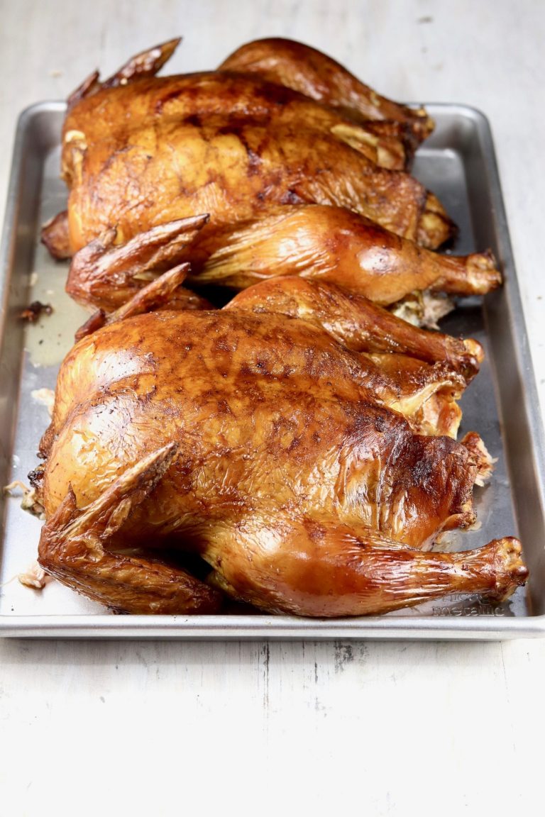 How to Brine and Smoke a Whole Chicken