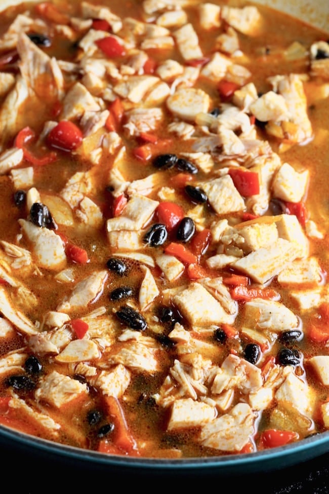How to Make Smoked Chicken Chili with Black Beans