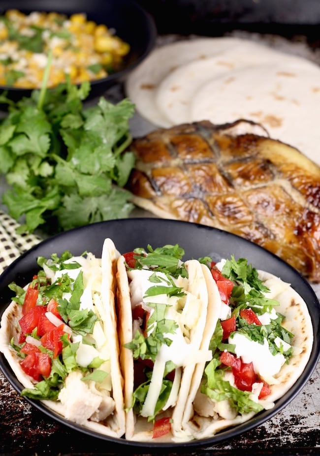 How to use leftover smoked chicken ~ Smoked Chicken Tacos