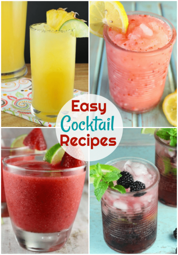 Easy Cocktail Recipes - Miss in the Kitchen