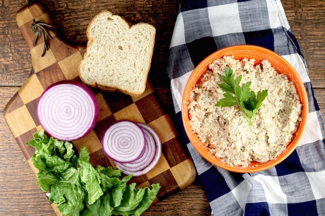 The Best Turkey Salad made with Thanksgiving leftovers
