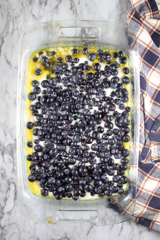 How to Make Blueberry Cobbler with fresh or frozen blueberries