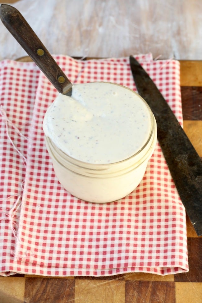 Tangy White Barbecue Sauce for grilling