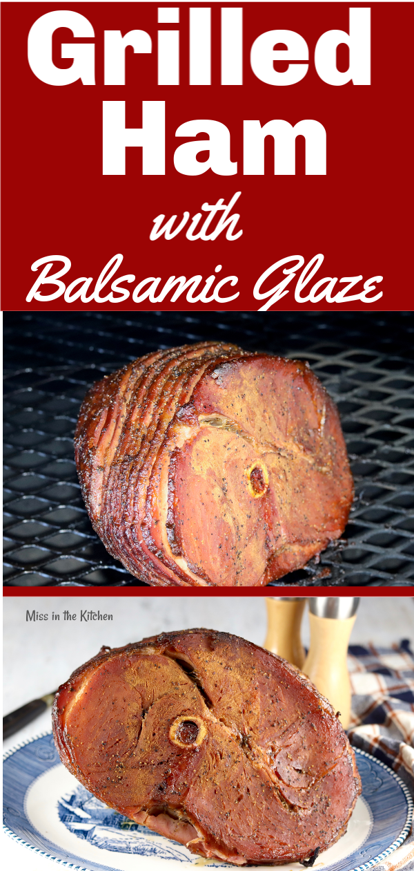 Grilled Ham with balsamic ham