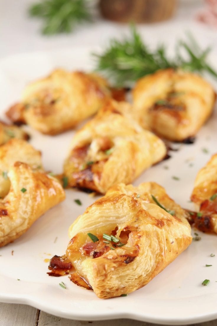Ham and Cheese Puff Pastry - The Toasty Kitchen