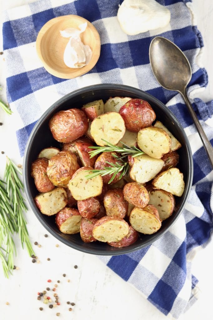 Roasted Red Potatoes in a bowl