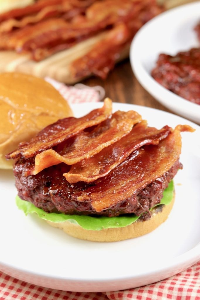 Stuffed Bacon Burger
