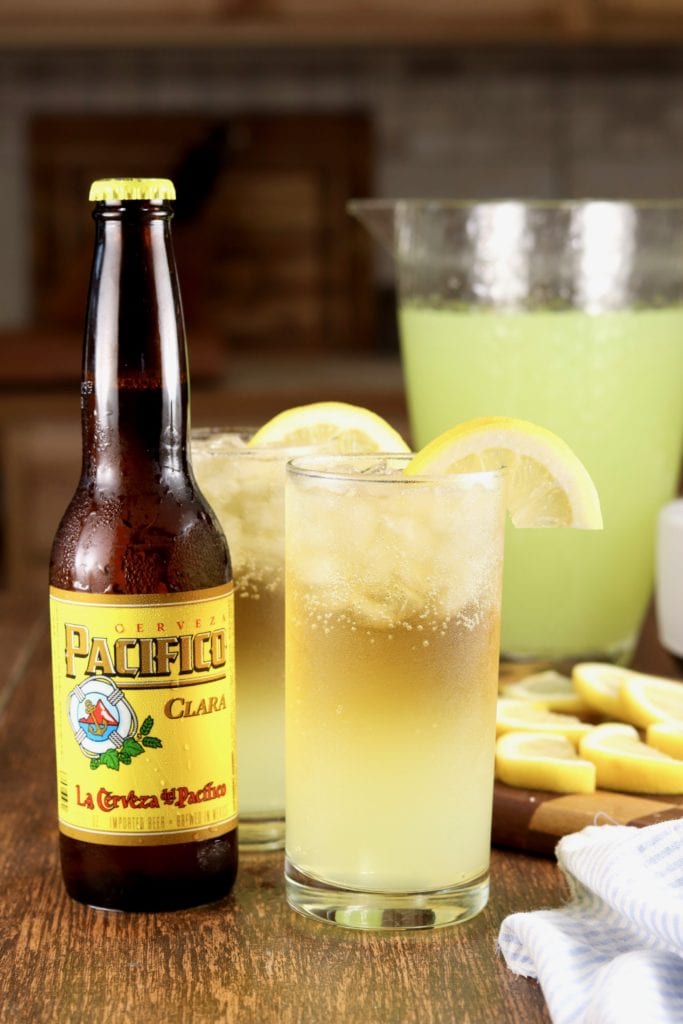 Lemon Shandy cocktail