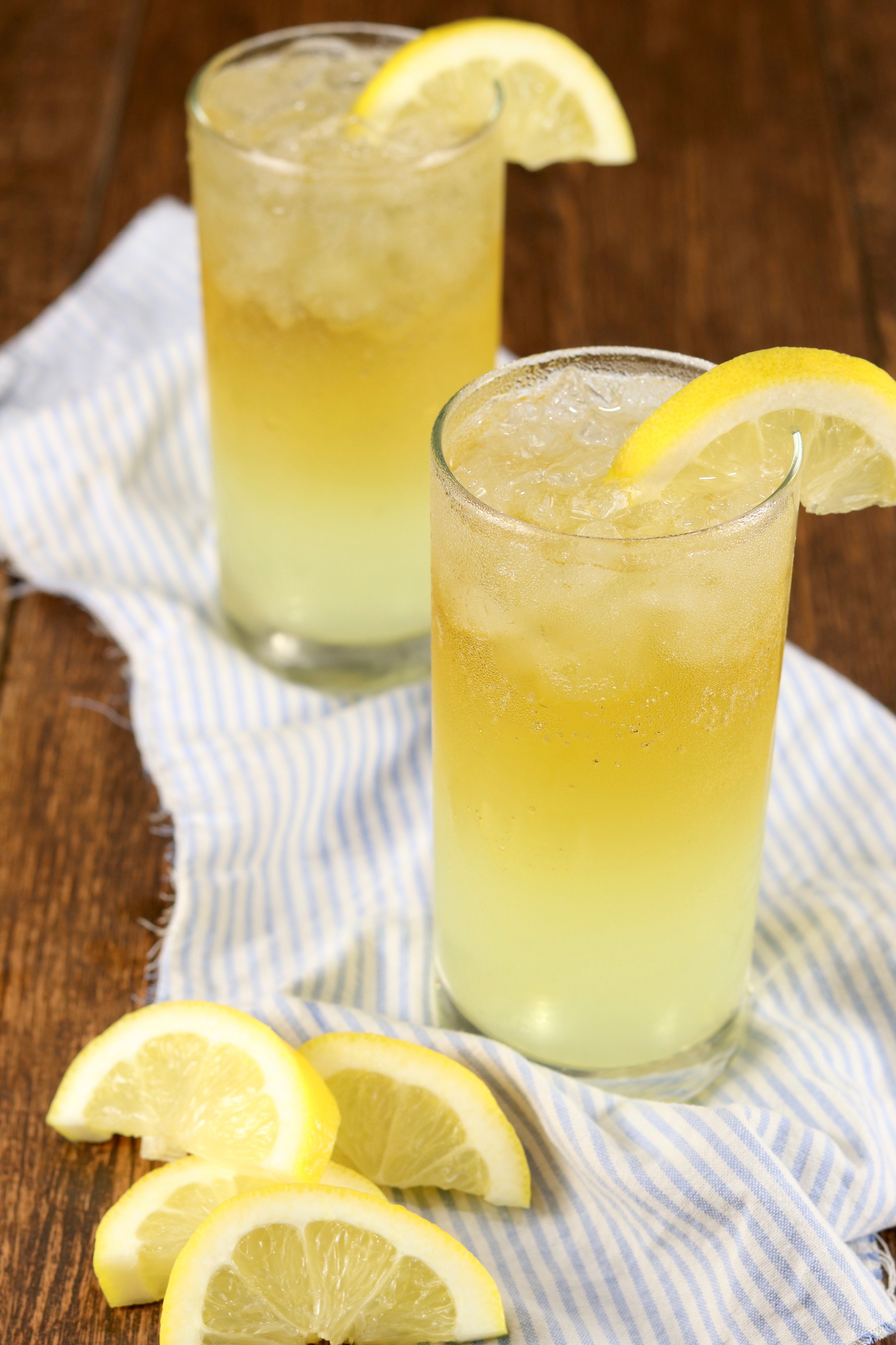 Lemonade & beer cocktail