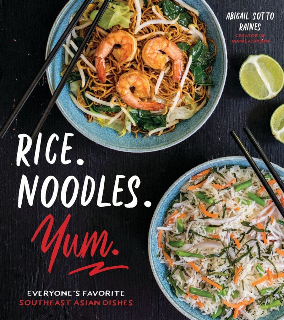 Rice. Noodles. Yum. Cookbook cover