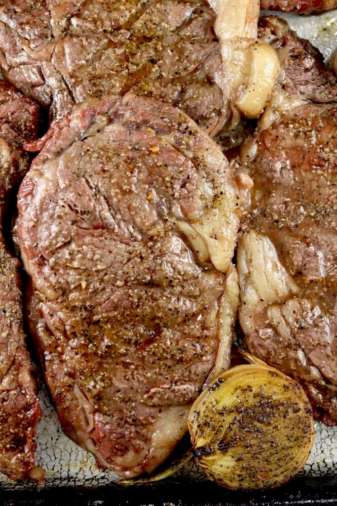Grilled Ribeye Steaks 