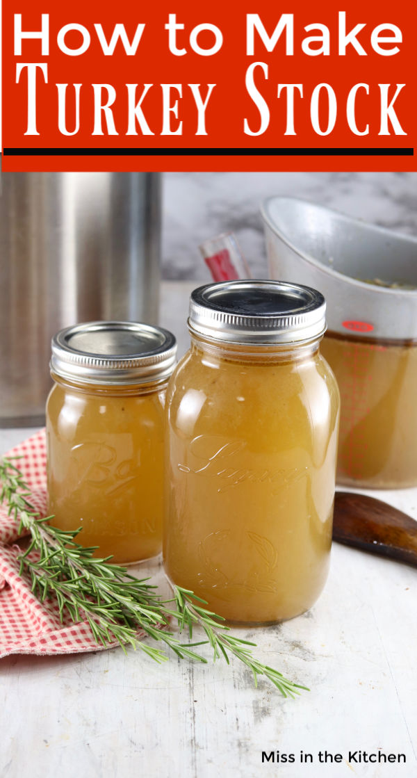 How to Make Turkey Stock with text overlay
