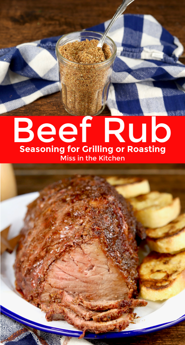 Beef Rub for grilled rump roast
