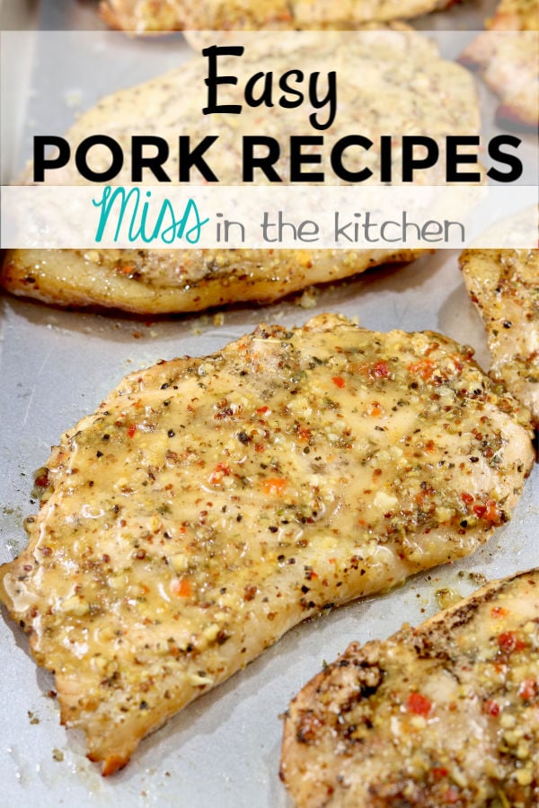 Easy Pork Recipes eCookbook