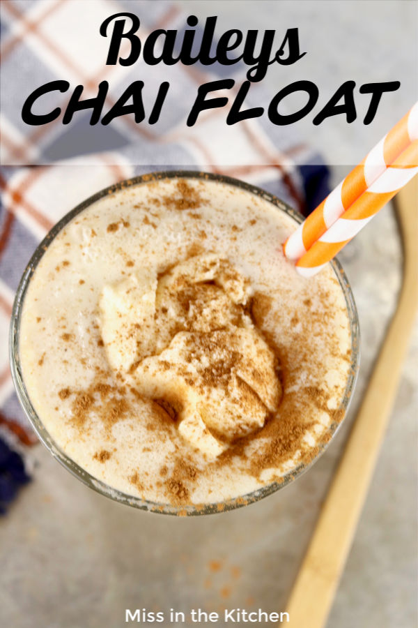 Chai Float Cocktail
