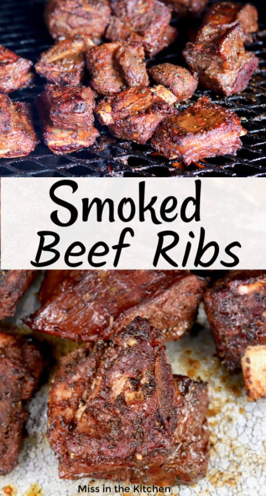 Collage Smoked Beef Ribs