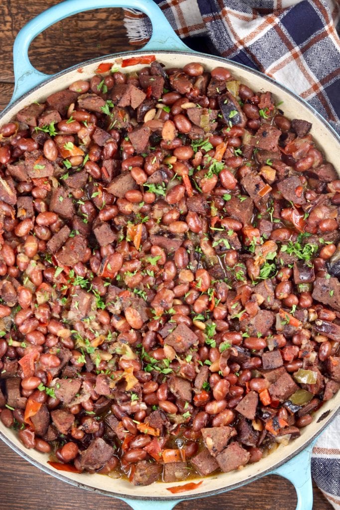 Red Beans with smoked sausage