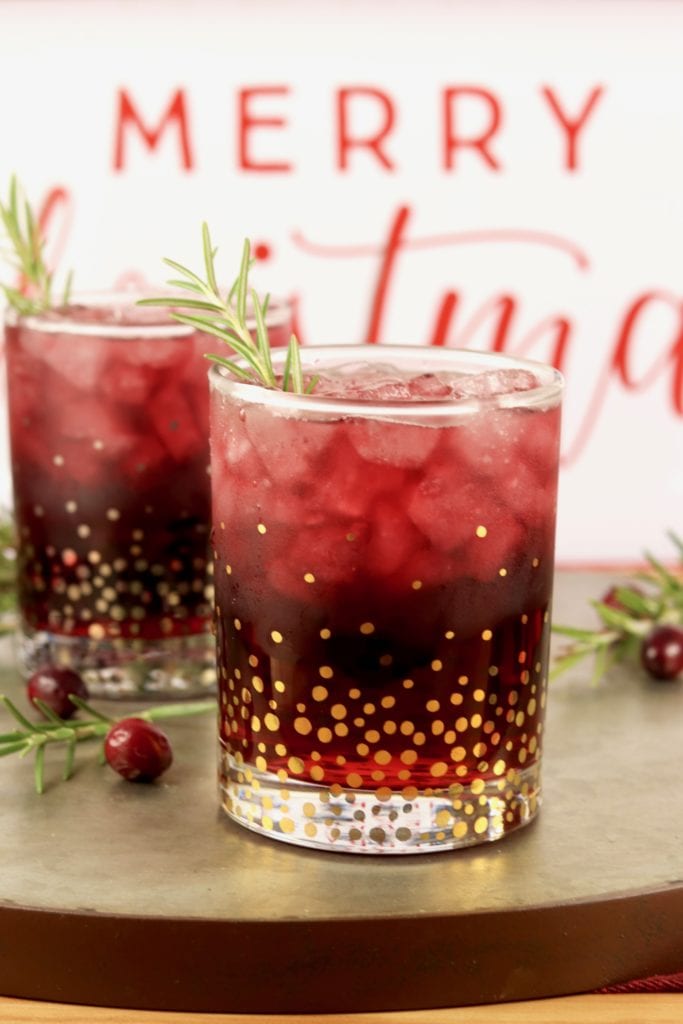 Christmas Punch cocktails