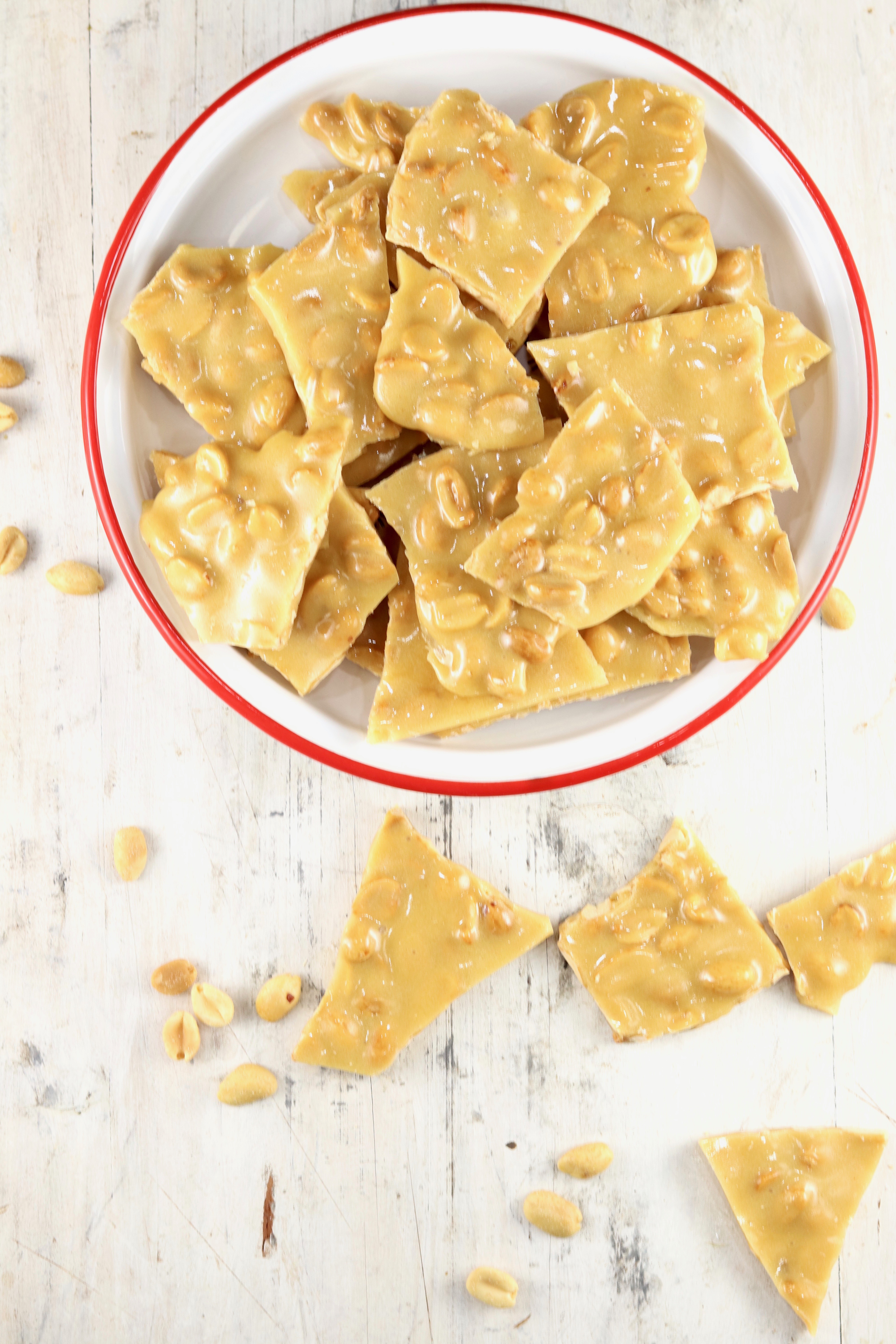 Easy Peanut Brittle {Classic Recipe} - Miss in the Kitchen