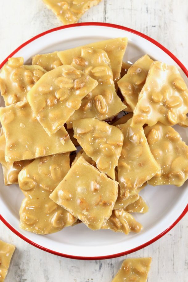 Easy Peanut Brittle {Classic Recipe} - Miss in the Kitchen