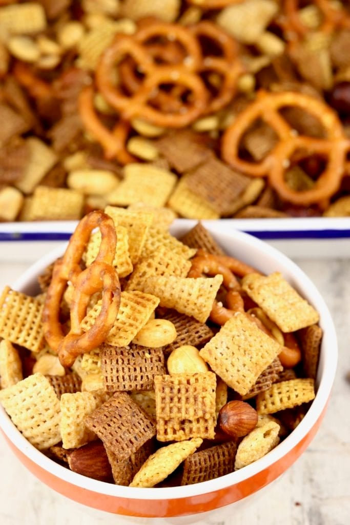 Bowl of Chex Mix 