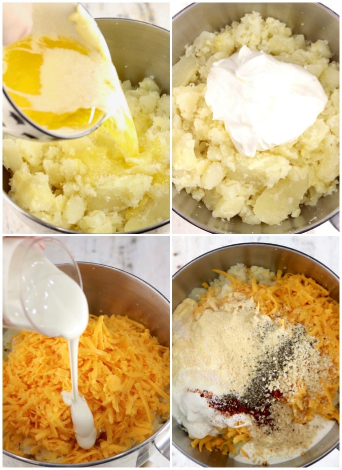 Steps to make baked potato casserole