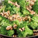 broccoli with toasted walnuts