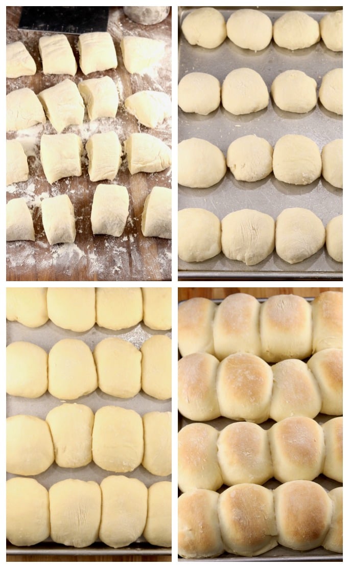 How to shape dinner rolls