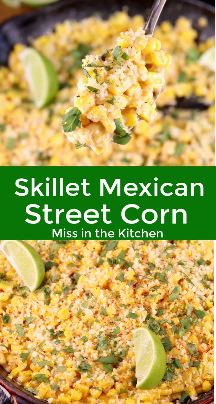 Skillet Mexican Street Corn 