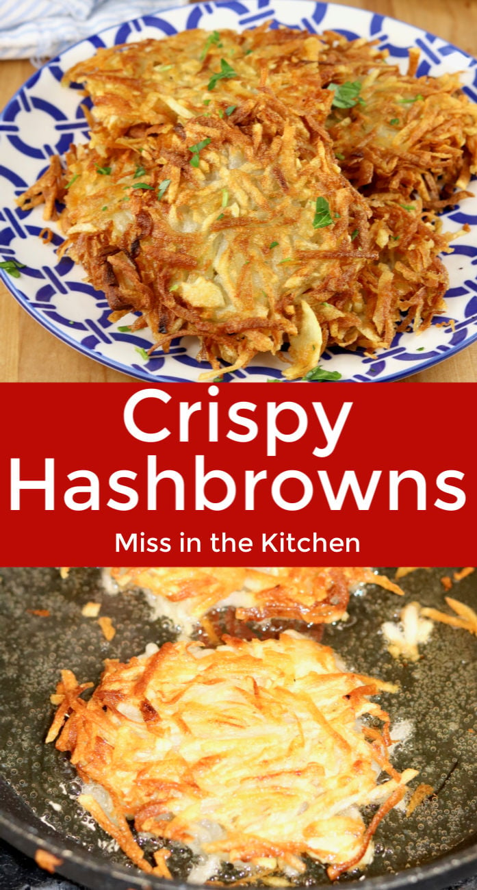 Crispy Hash Browns Recipe With Russet Potatoes