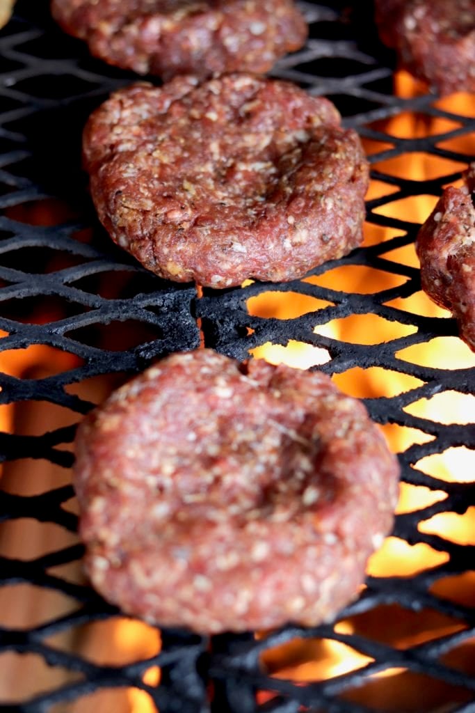 Grilling Burgers