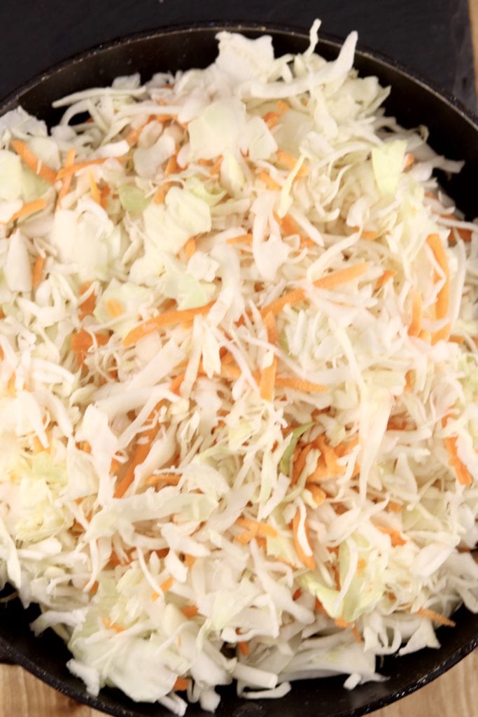 How to fry cabbage