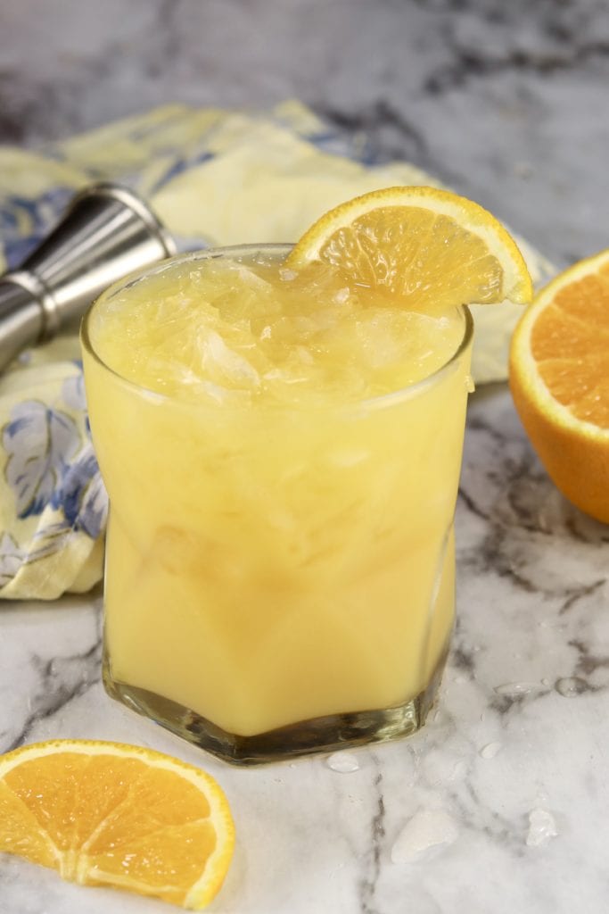 Orange and Gin Cocktail