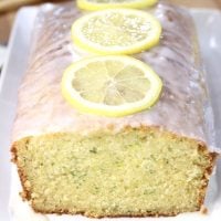 Lemon Zucchini Cake loaf