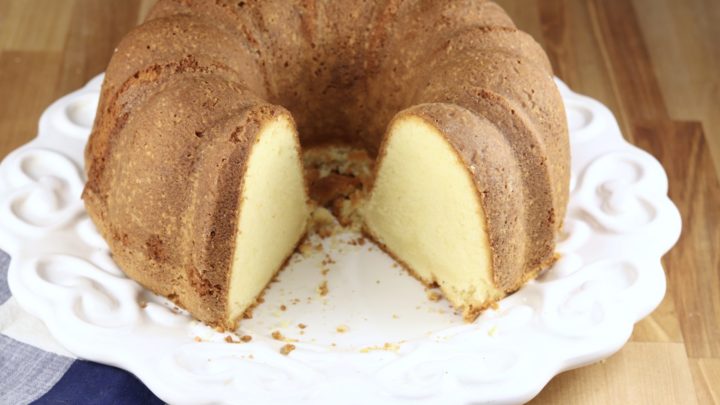 The Best Million Dollar Pound Cake Recipe - Miss in the Kitchen