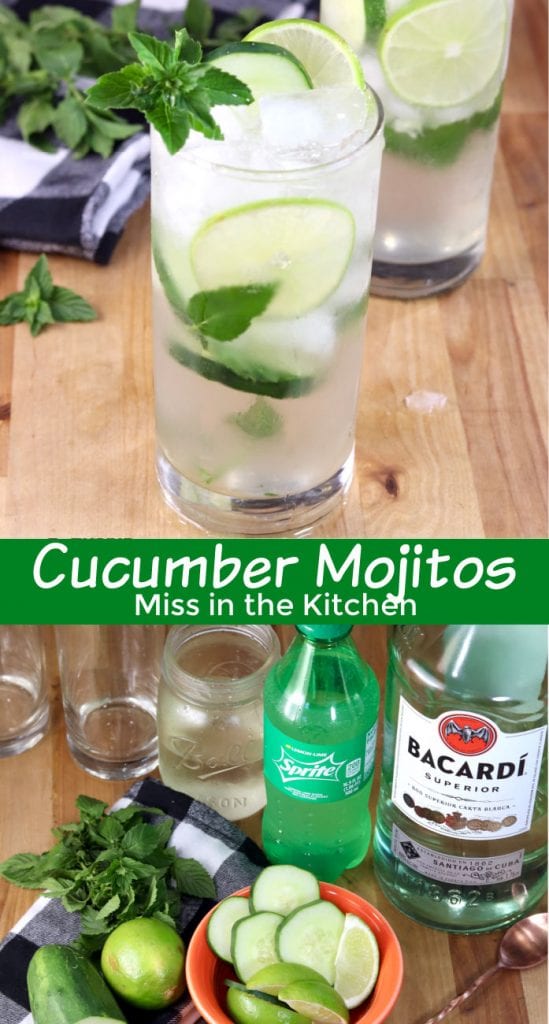 Cucumber Mojitos