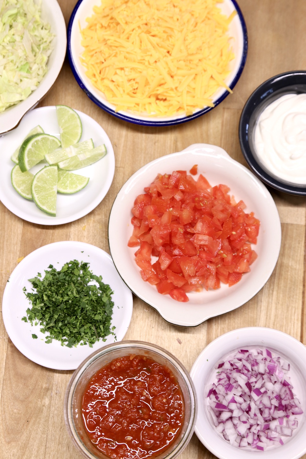 toppings for tacos