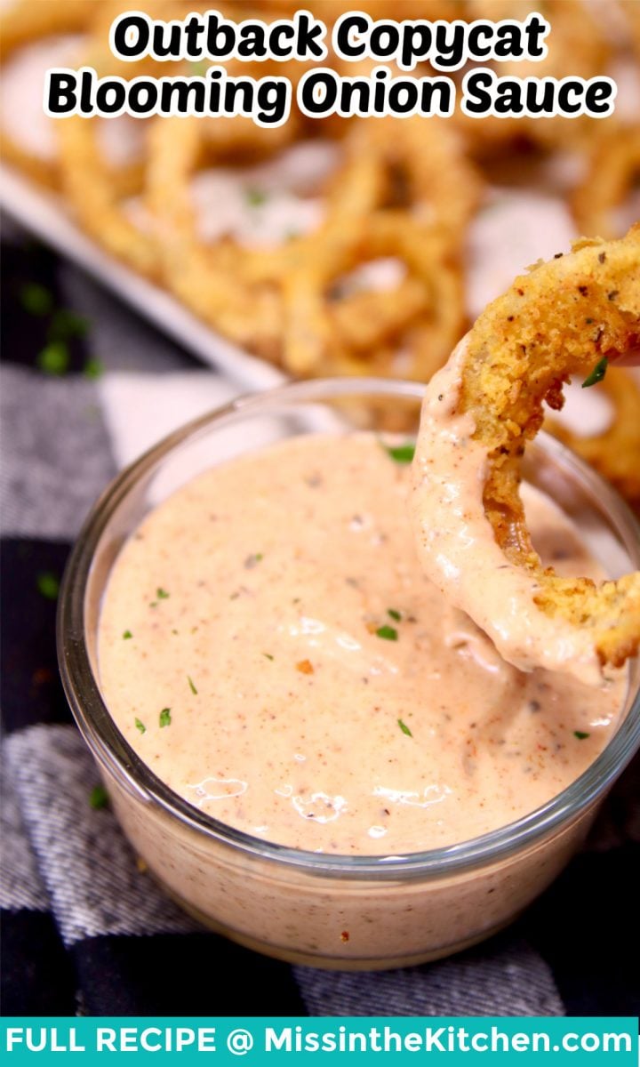 Blooming Onion Dipping Sauce Pin