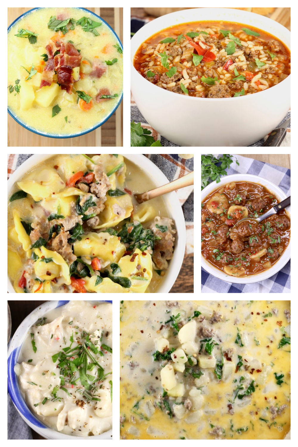 30 Best Soup Recipes collage
