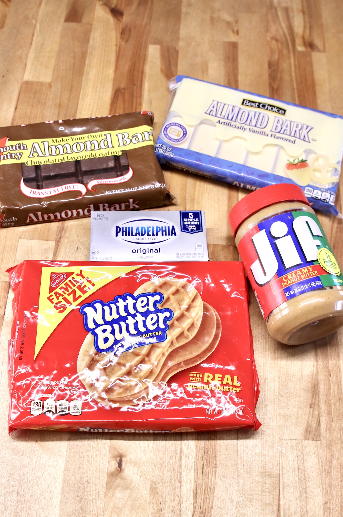 ingredients for peanut butter truffles
